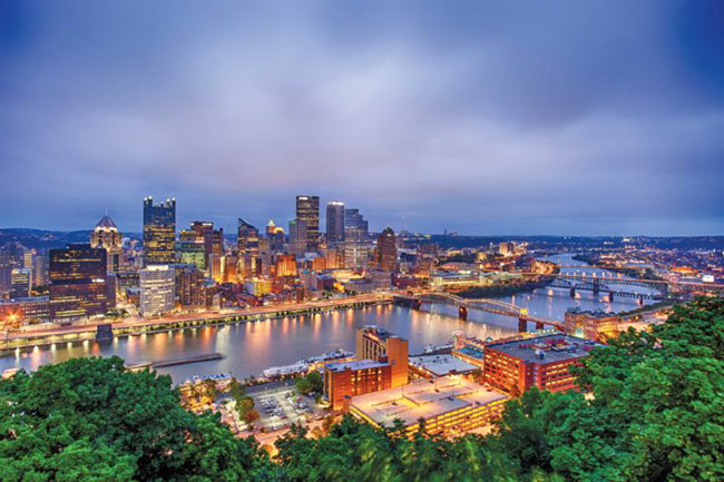Pittsburgh, bang Pennsylvania 10 địa điểm hàng đầu người Mỹ thích sống nhất khi về hưu