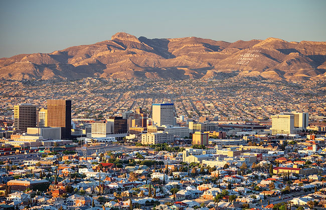 El Paso, bang Texas 10 địa điểm hàng đầu người Mỹ thích sống nhất khi về hưu