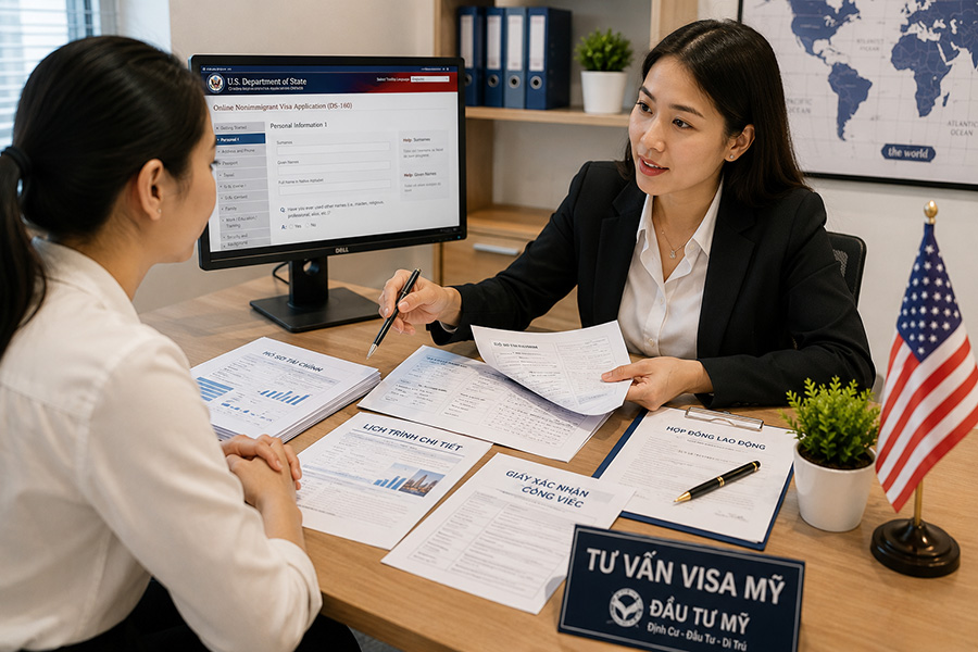 Mỗi nhóm hồ sơ có mức độ thuận lợi khác nhau khi xin visa